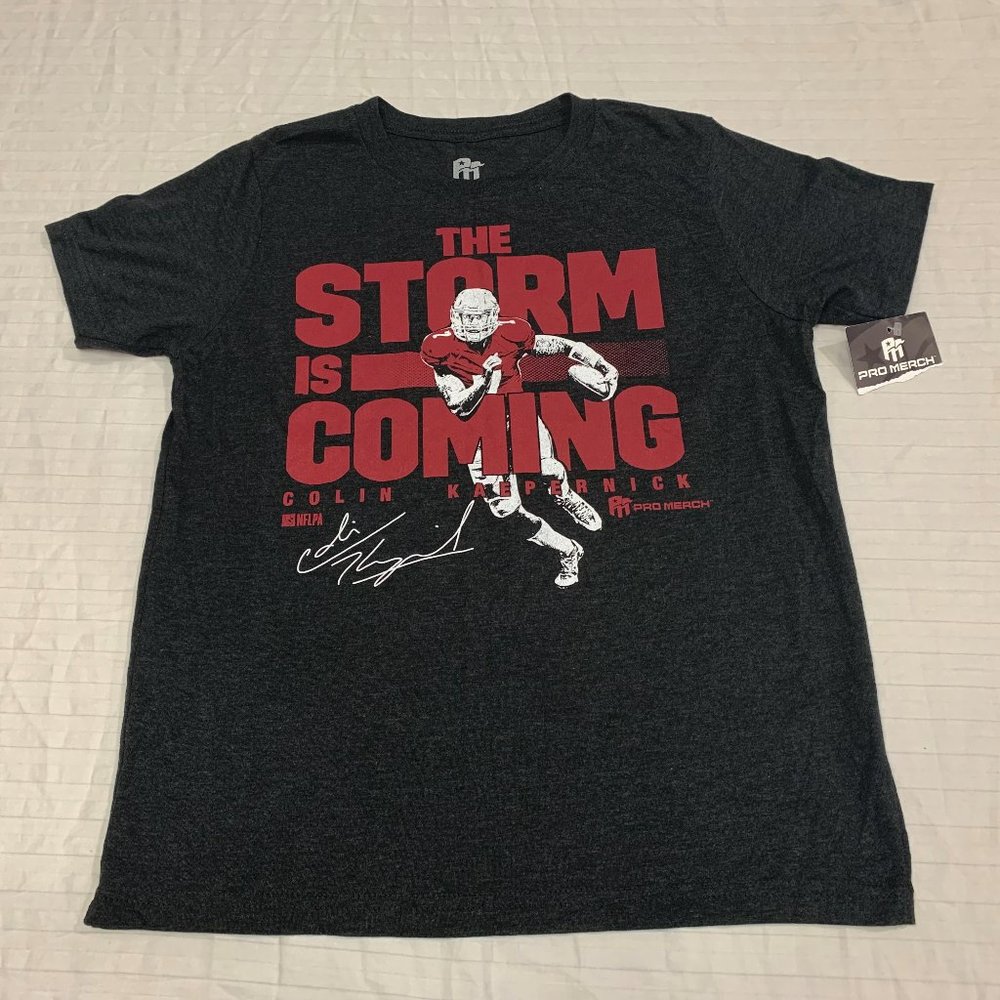 🦚 NWOT PRO MERCH COLIN KAEPERNICK BOYS SHIRT SIZE L 🦚